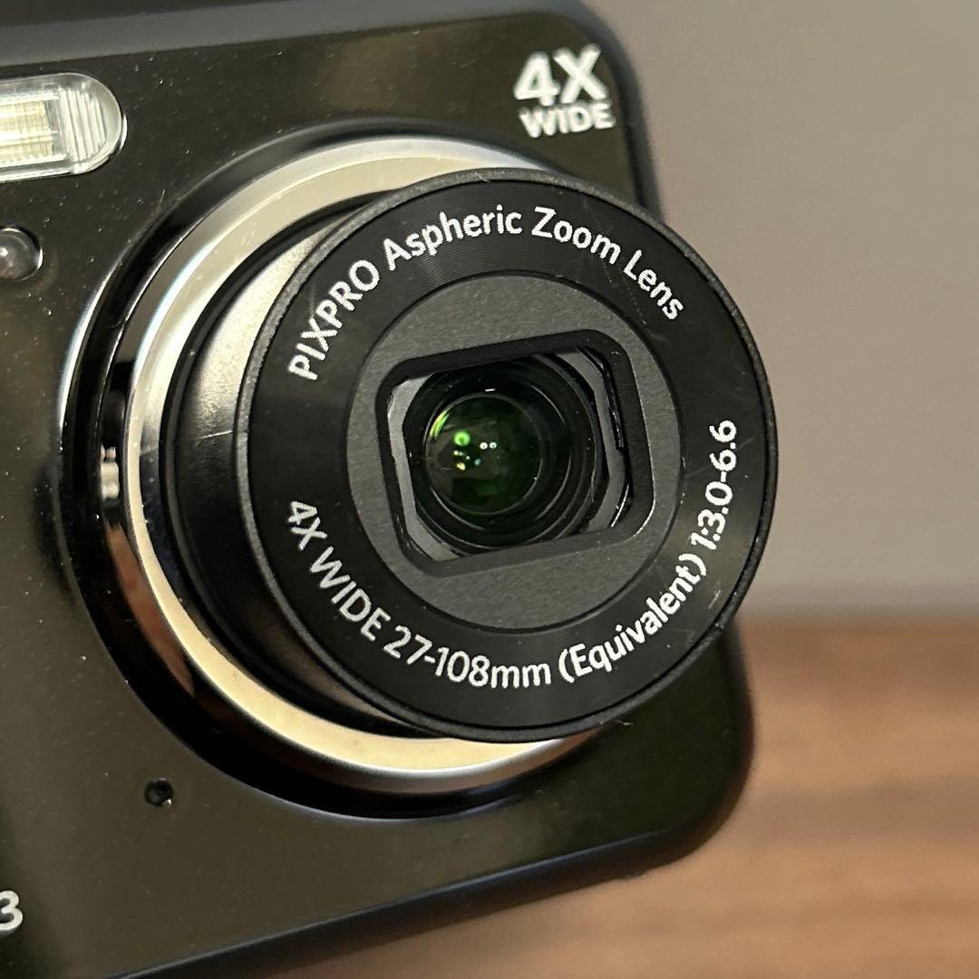 Kodak PIXPRO FZ43 コンパクトデジタルカメラ ブラック - メルカリ