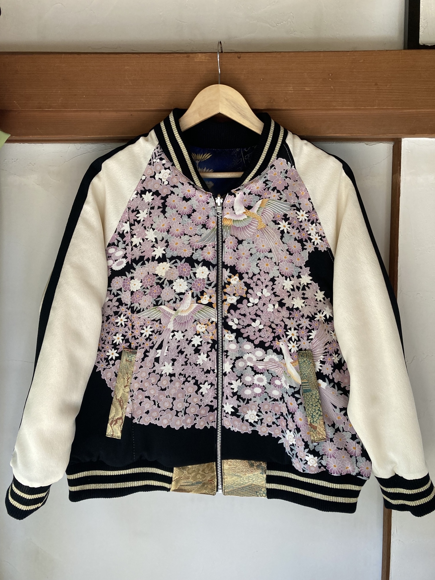 オーダー品】着物スカジャン 着物リメイク リバーシブル - Atelier