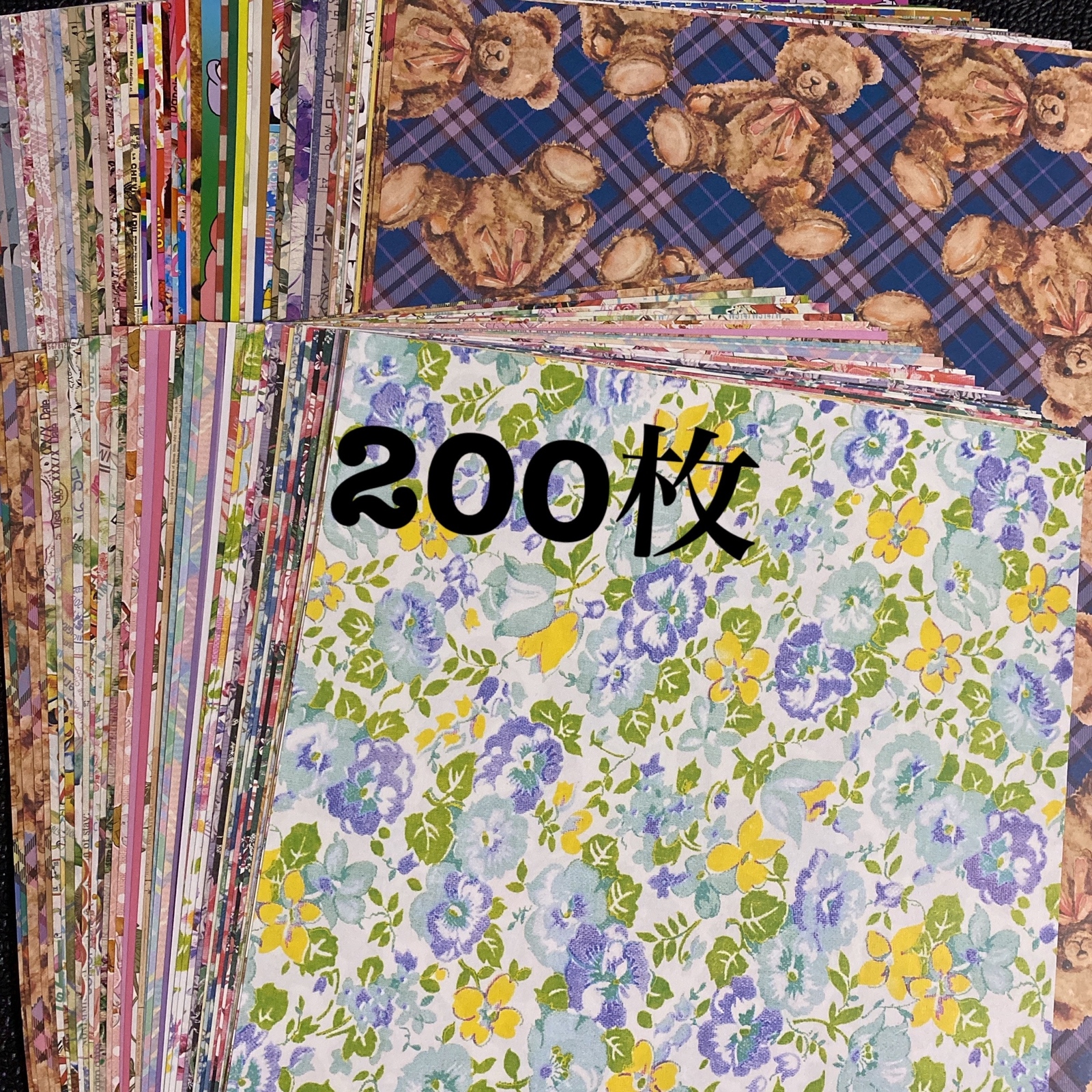 海外デザインペーパー200枚 - FU→chan'S GALLERY | minne byGMOペパボ