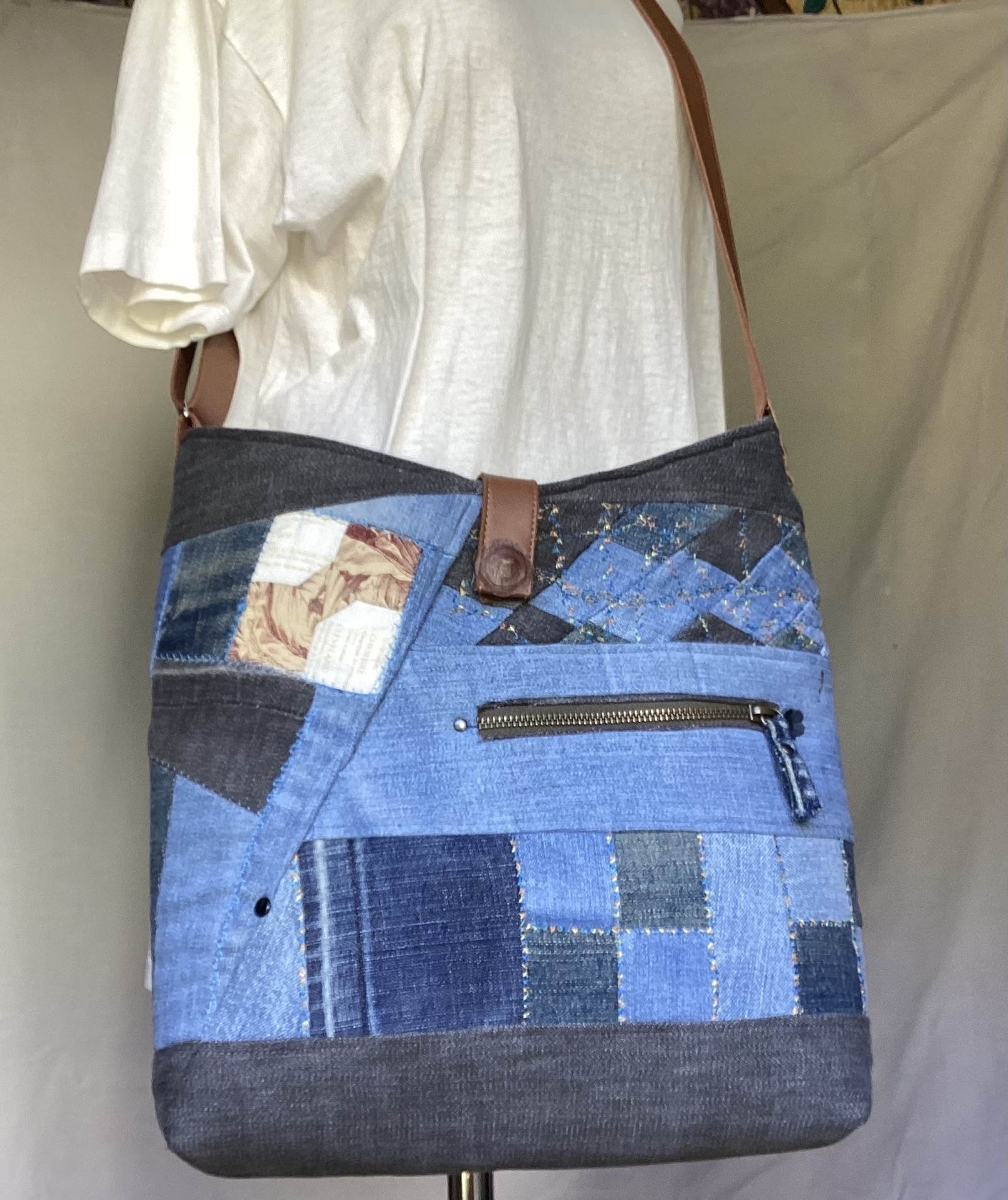 デニムで「あずま袋」アレンジ - TIENDA-T'S GALLERY | minne byGMO
