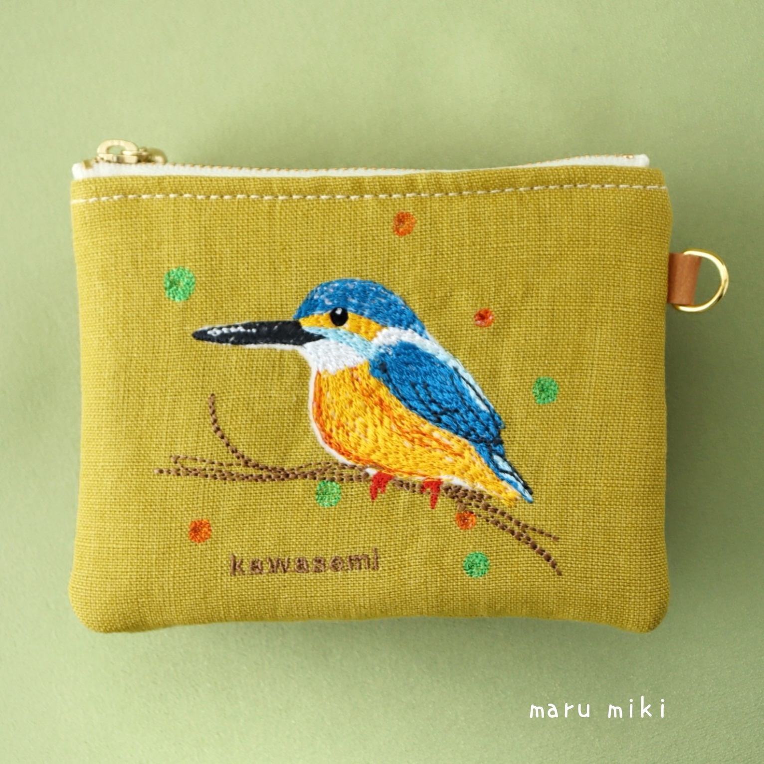 カワセミ刺繍ワッペン 再販 - maru_miki_の部屋 | minne byGMOペパボ