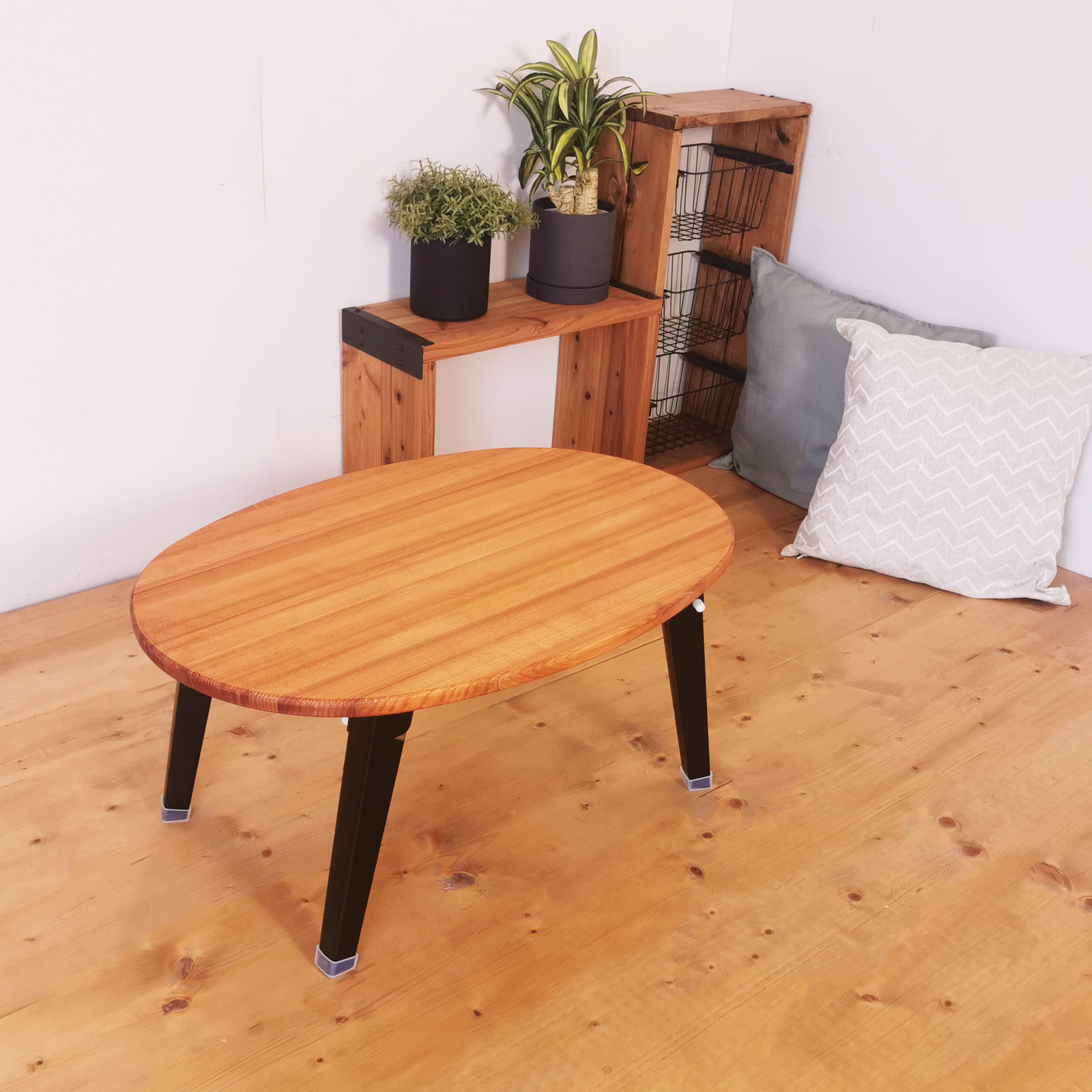 重量物も置けるスタイリッシュなミニラック / 水槽台 テレビ台