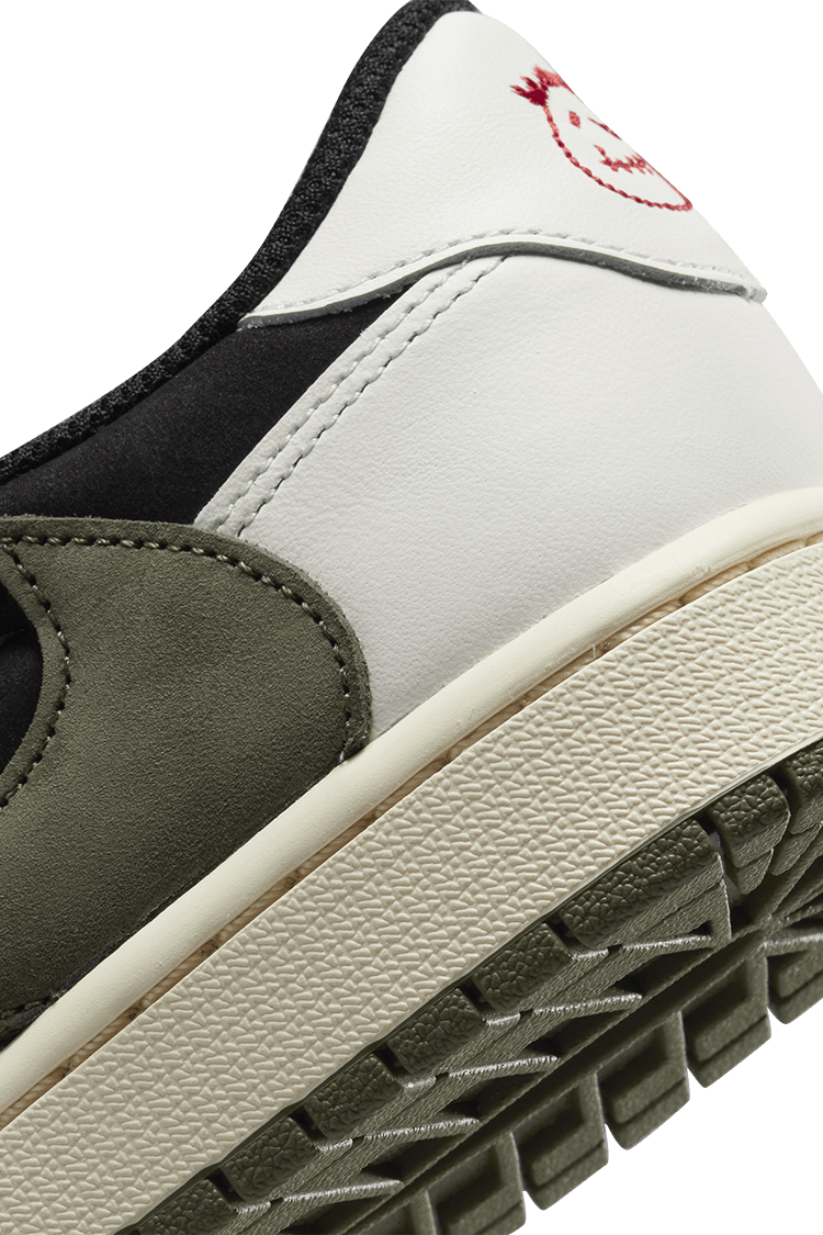 Women's Air Jordan 1 Low x Travis Scott 'Medium Olive' (DZ4137-106