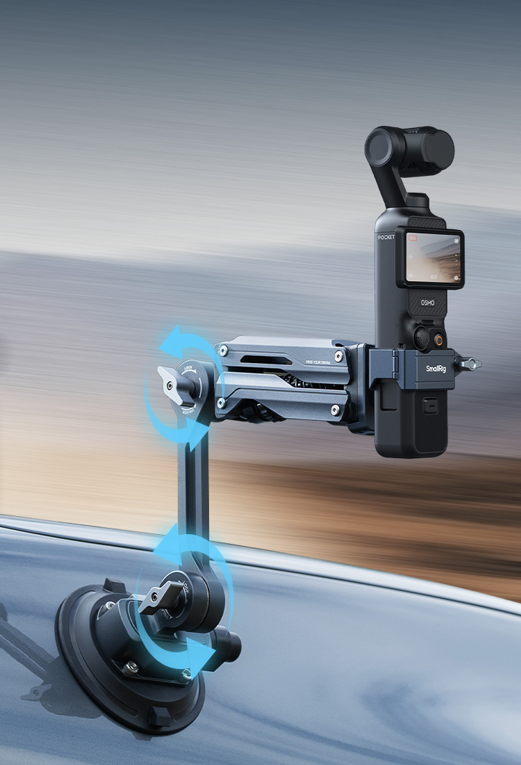 Mini Shock Absorber Arm | Smooth Video for Action Cameras