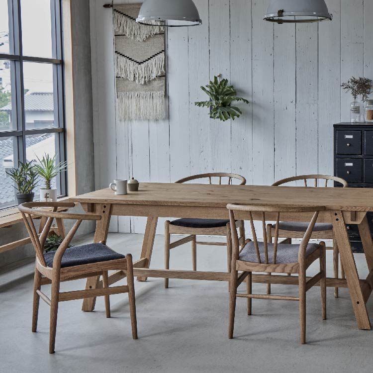 イロハ ダイニングチェア オーク | 家具・インテリア通販サイト CRASH