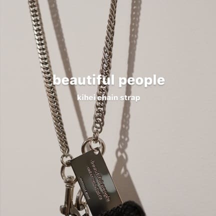 レディース】kihei chain strap | beautiful people(ビューティフル