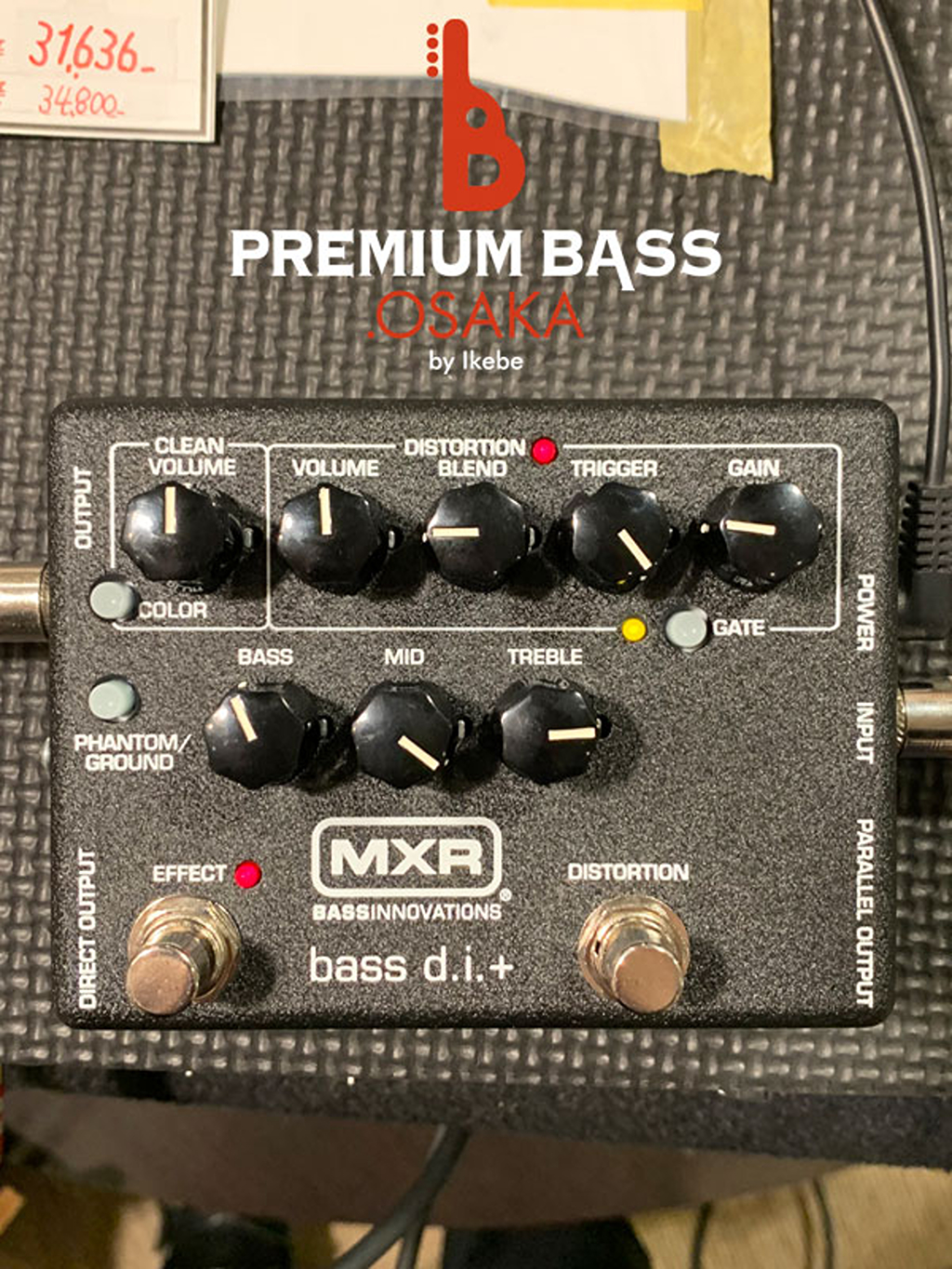 MXR M80 bass d.i.+2025/01/14 イケベ楽器店 プレミアムベース大阪 濵