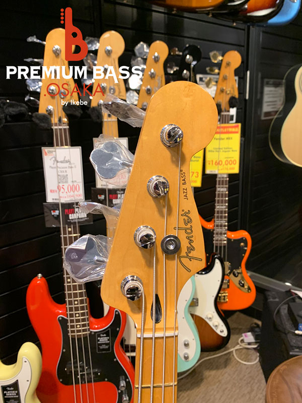 Fender MEX 【入荷待ち、ご予約受付中】 Player II Jazz Bass (Coral