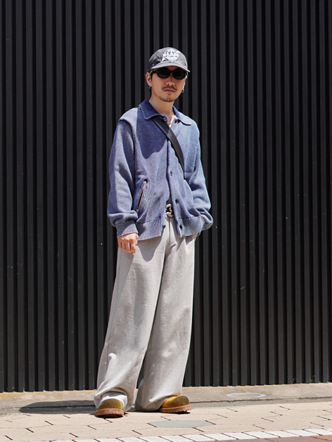 Vintage Dyed Knit Jacket | DAIRIKU(ダイリク) / トップス