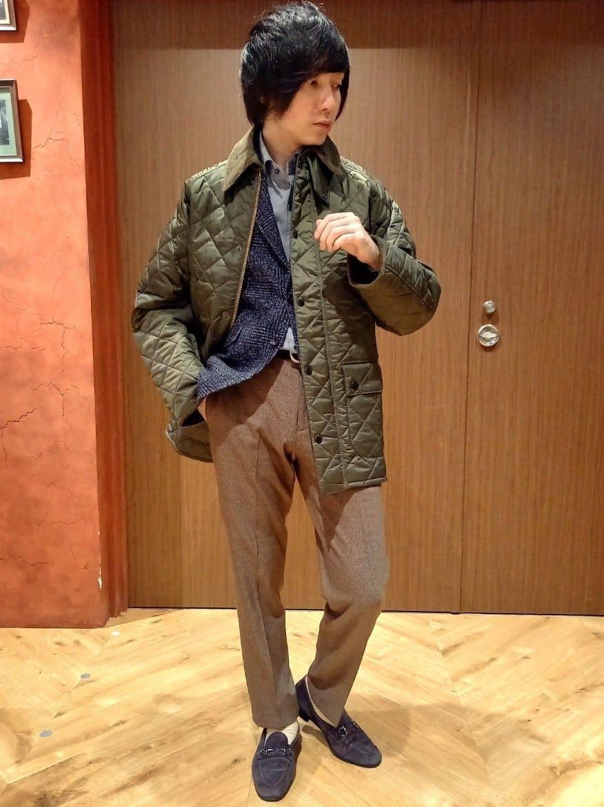 Barbour/バブアー】 キルティングブルゾン BEDALE（ビデイル）｜メンズ