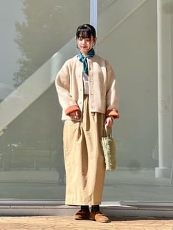 Dieffe Kinloch＞シルク トライアングル スカーフ