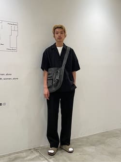 H＞DOUBLE CLOTH FLARE PANTS/パンツ