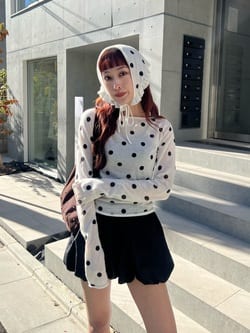 SLY | MICHIXSLY DOTS KNIT トップス (ニット ) |SHEL'TTER WEBSTORE