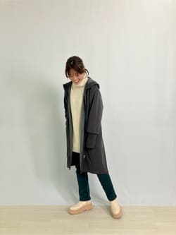 イシカワラボ☆ヒトミ 裏ミンク調起毛 ソフトダンボール フーディー