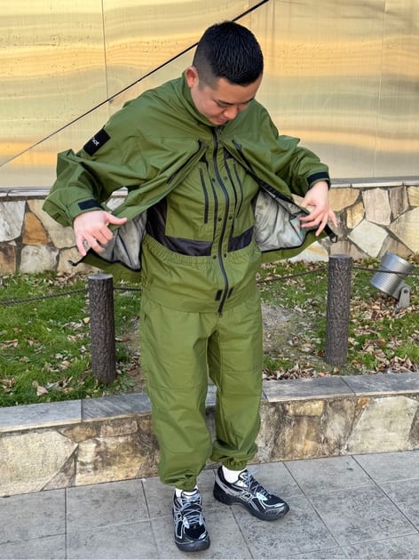 atmos x Marmot Mountain Utility Jacket KHAKI （アトモス x