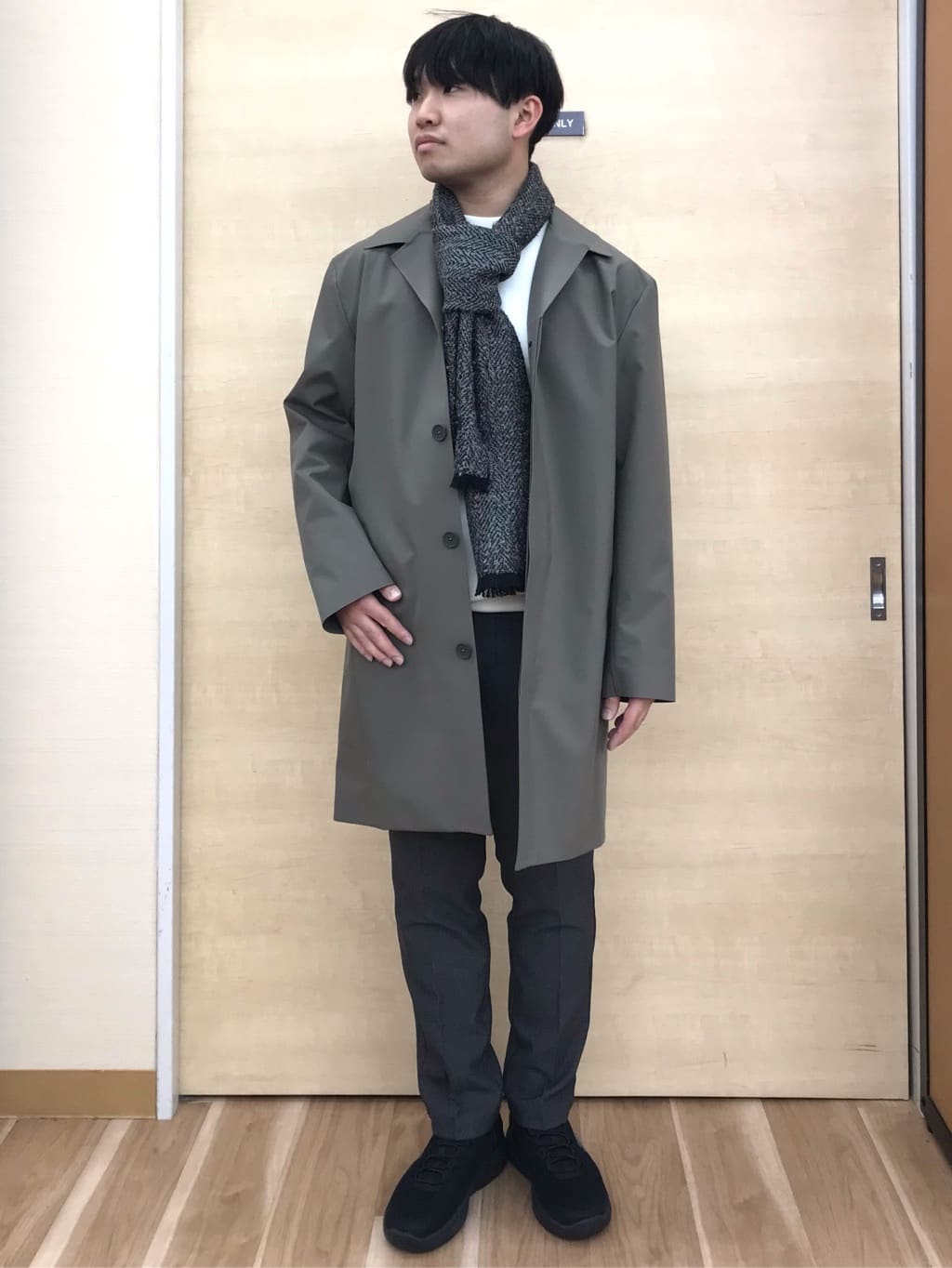 ステンカラーコート《撥水》 (ACCO4103-41) | ACTIBIZ | 紳士服
