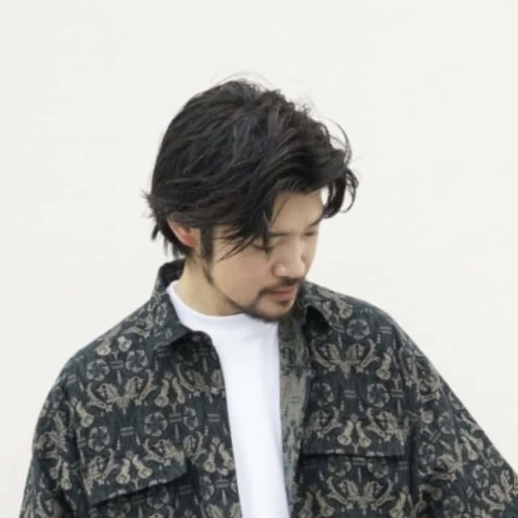 山内＞藍染コットンロープ・テーラードカラーシャツ | MAKES ONLINE STORE