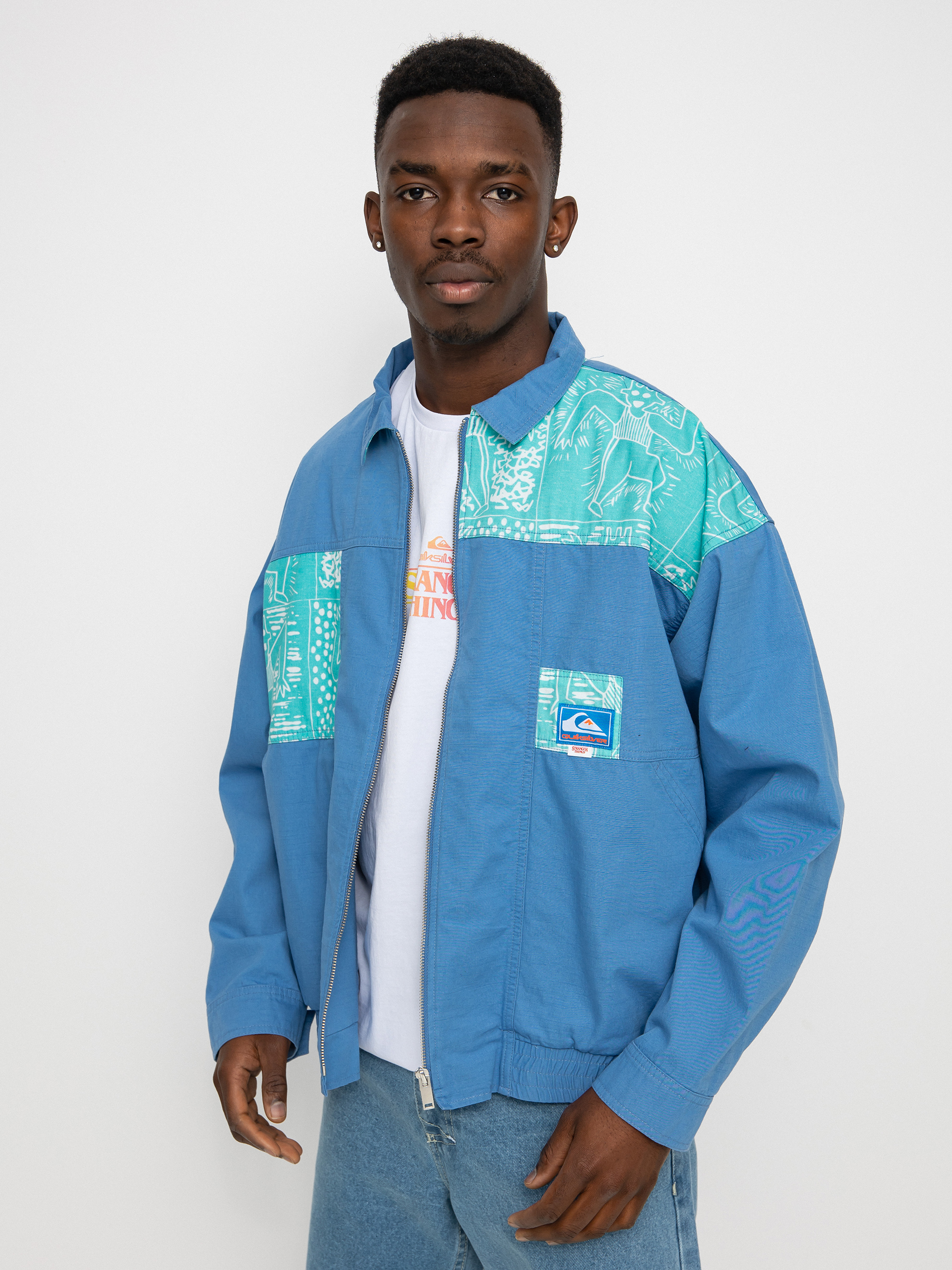Quiksilver X Stranger Things The Hawkins Jacket - blue (riviera)