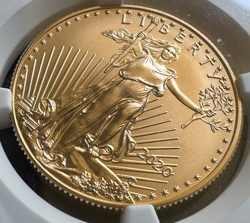 2020年 アメリカ 25ドライーグル金貨 1/2オンス ロナルド・レーガン