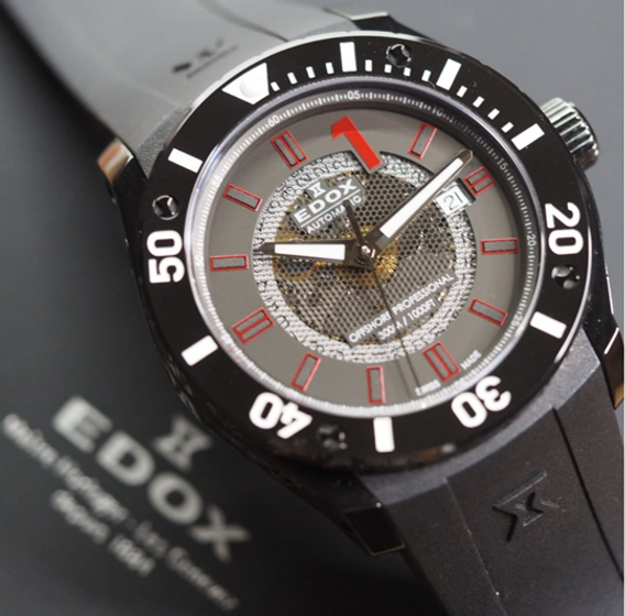 EDOX: CHRONOFFSHORE-1 PROFESSIONAL MESH COLLECTION