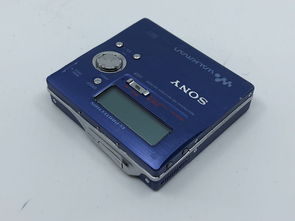 Sony MZ-R909 Blue MD Recorder