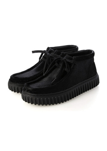 Martine Rose x Clarks / Torhill Hi / Black Int Leather | THE FOUR