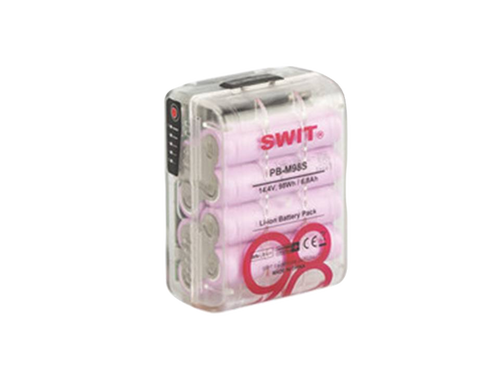 PB-M98SE 98Wh Transparent Version Pocket V-mount Battery | swit