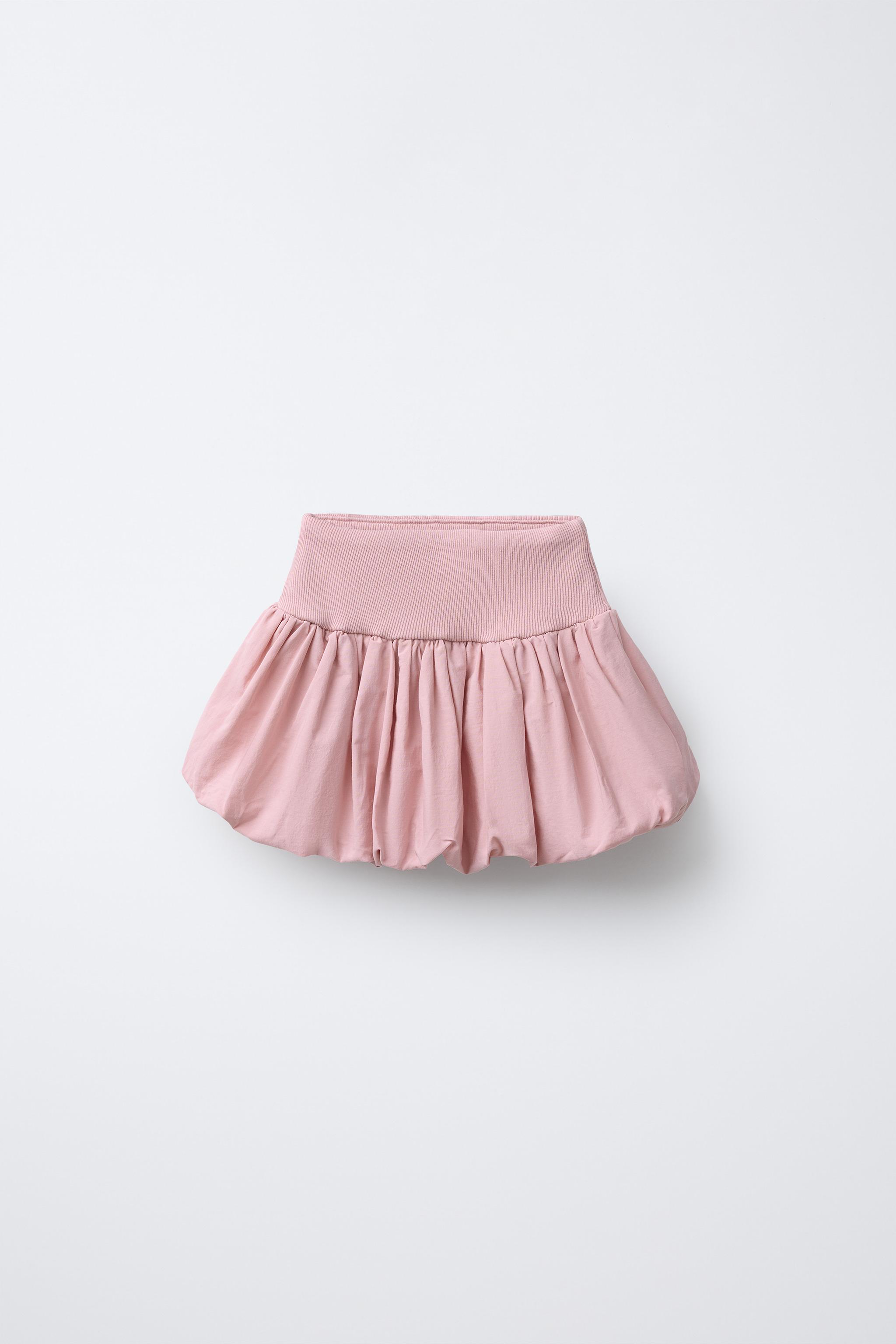BALLOON SKIRT - Chalk pink | ZARA South Africa