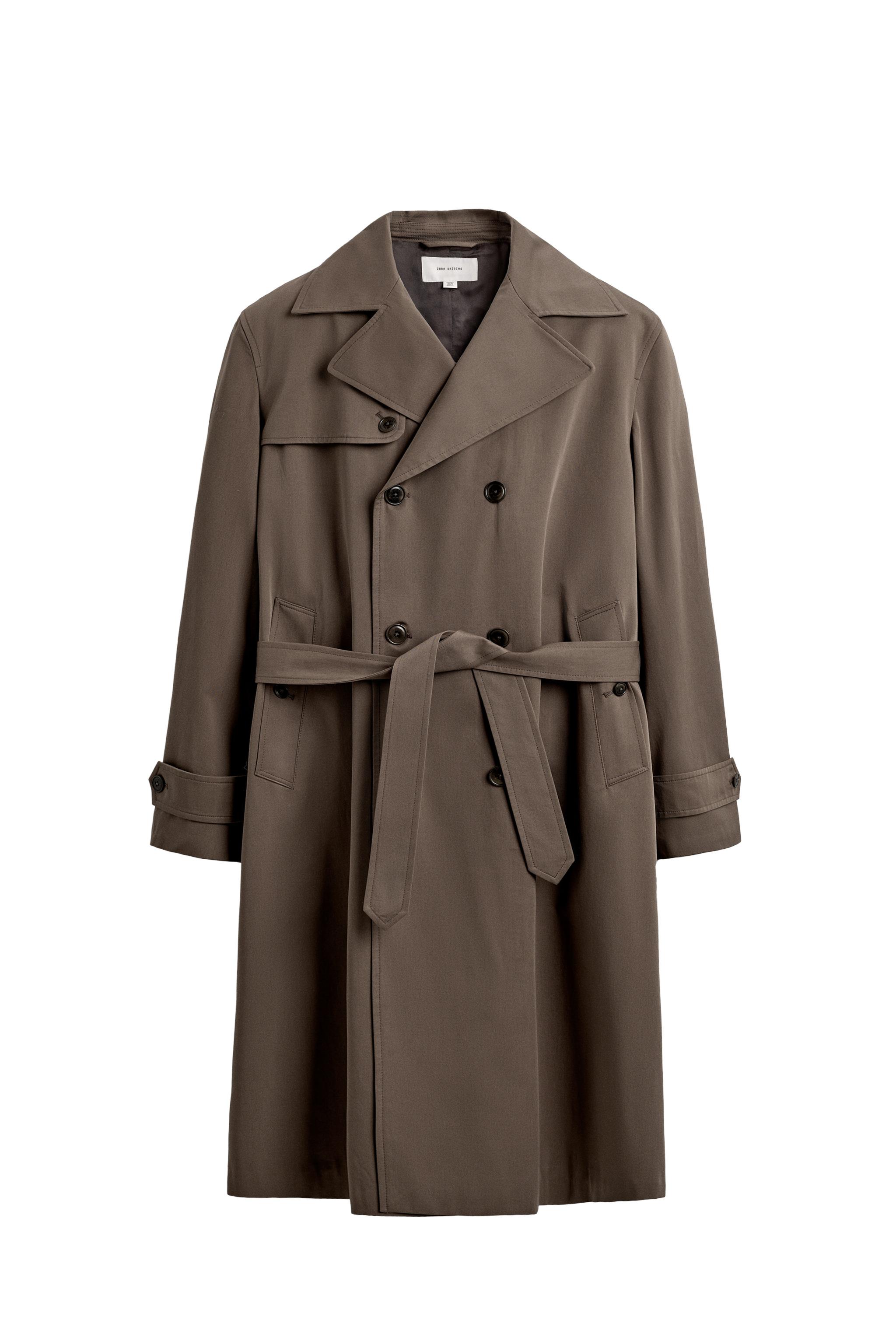 MANTECO® ORIGINS WATER REPELLENT TRENCH COAT - Brown / Taupe