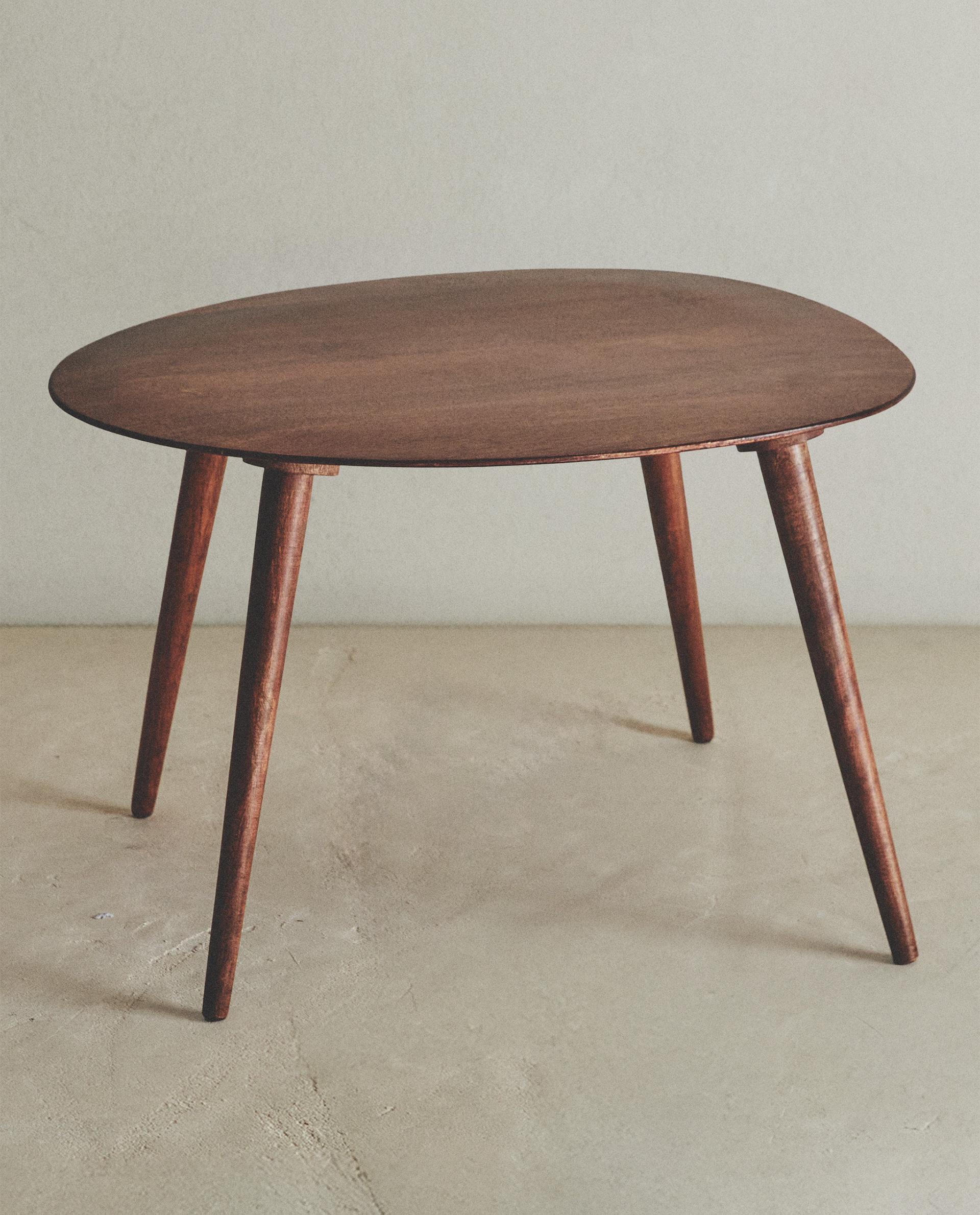 BEVELED WOOD COFFEE TABLE | Zara Home United States of America