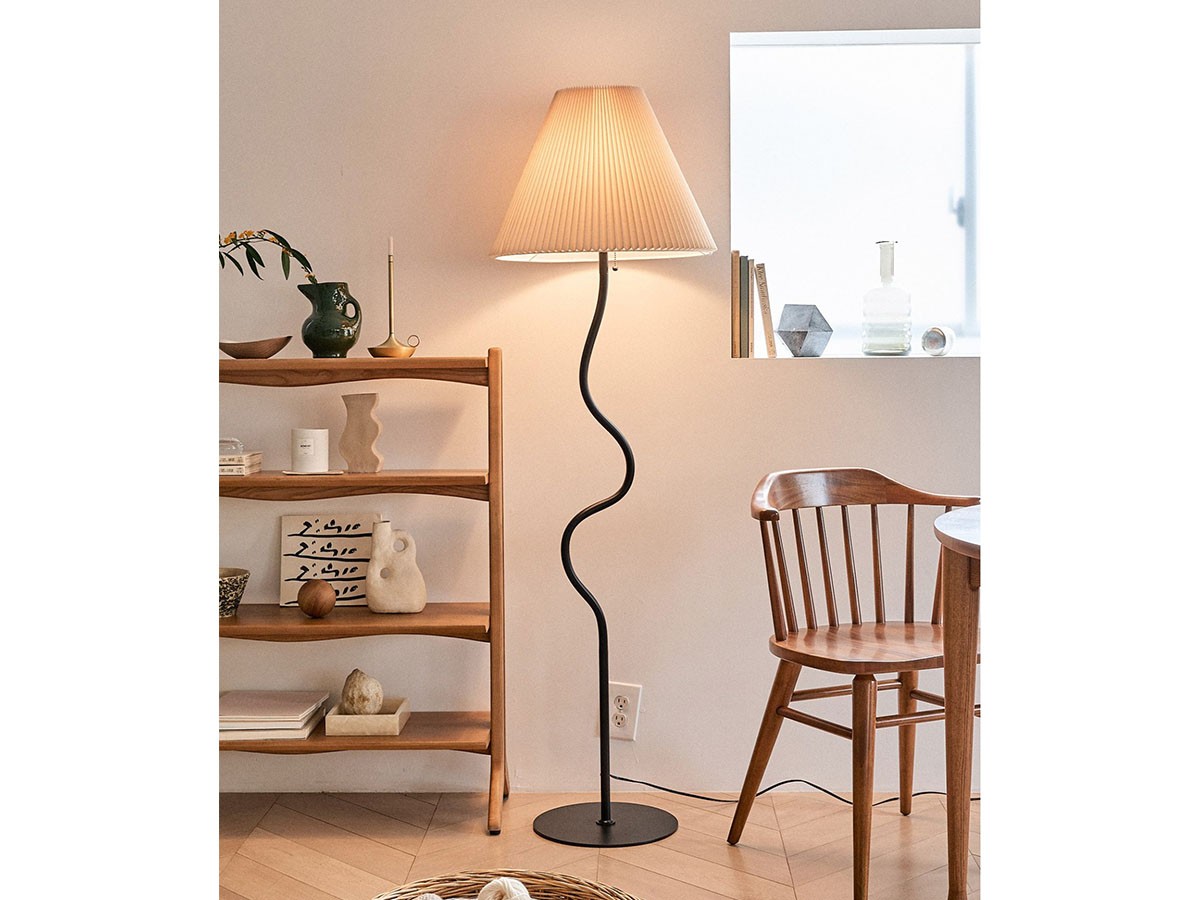 JOURNAL STANDARD FURNITURE WAVY FLOOR LAMP / ジャーナル