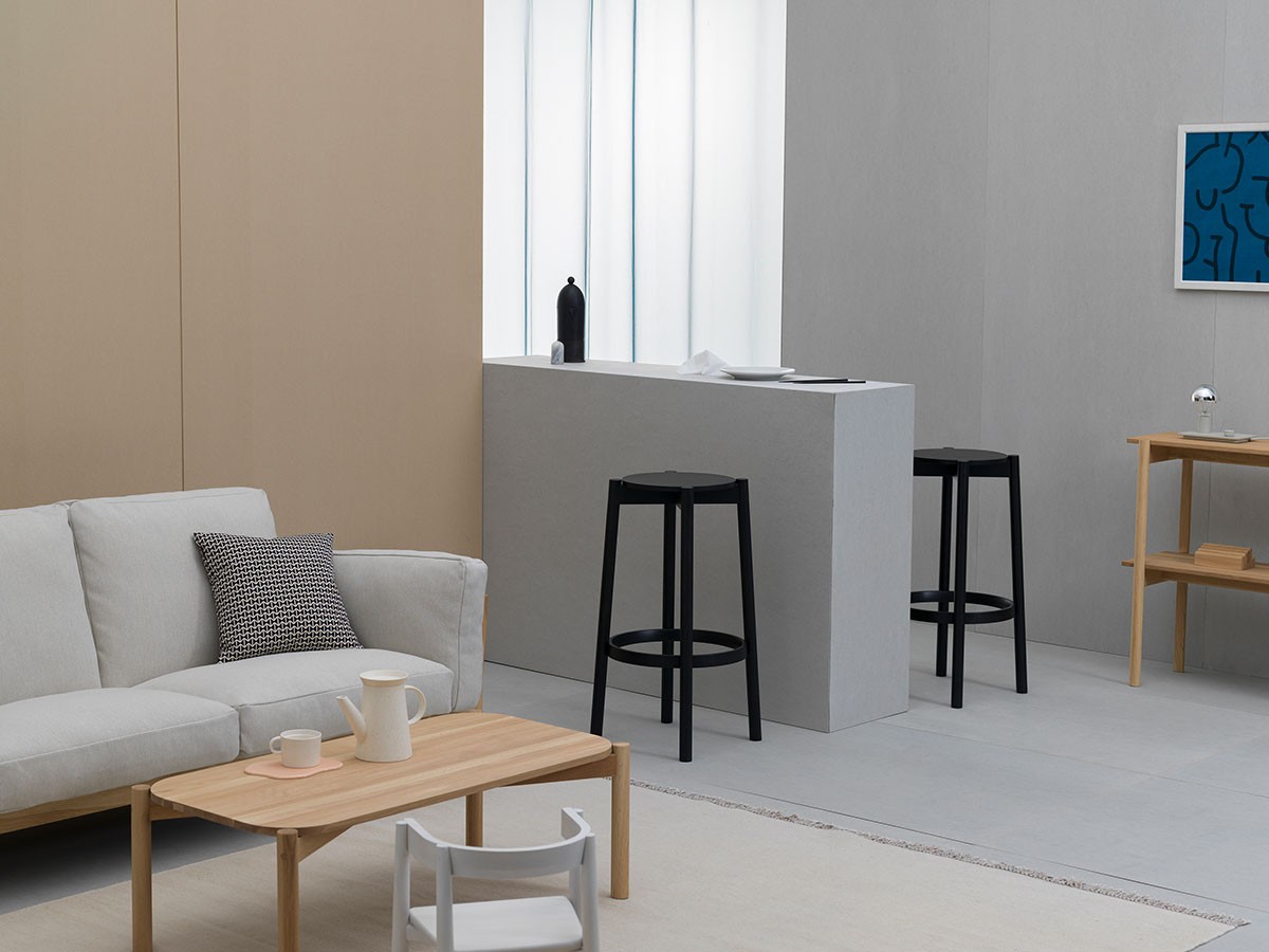 KARIMOKU NEW STANDARD CASTOR BARSTOOL / カリモクニュースタンダード