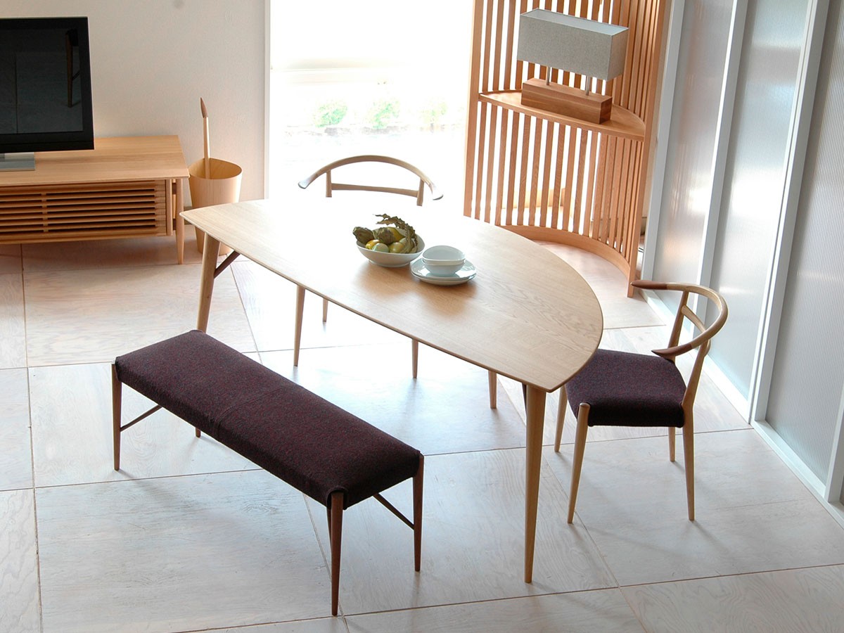 日進木工 WHITE WOOD Leaf Table / にっしんもっこう ホワイトウッド
