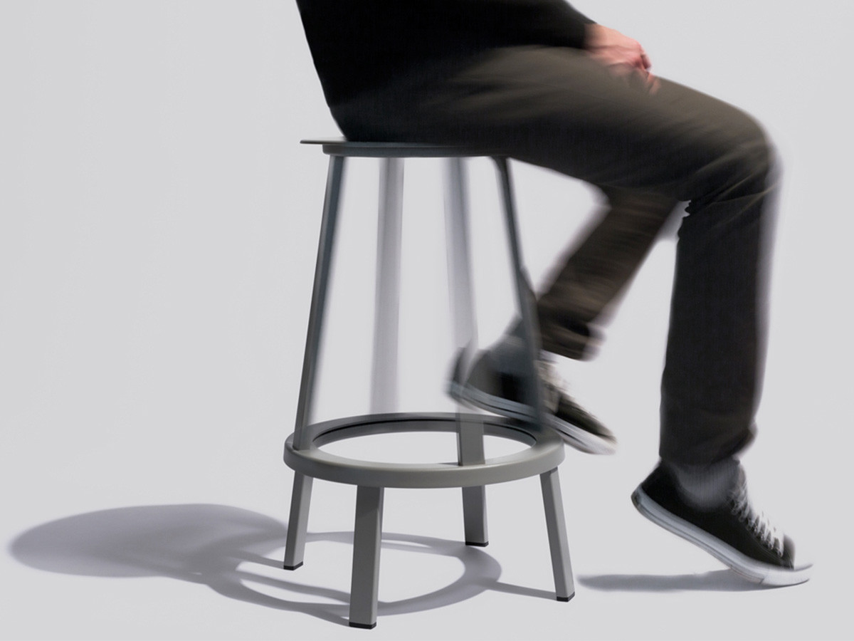 HAY REVOLVER BAR STOOL HIGH H76 / ヘイ リボルバー バースツール