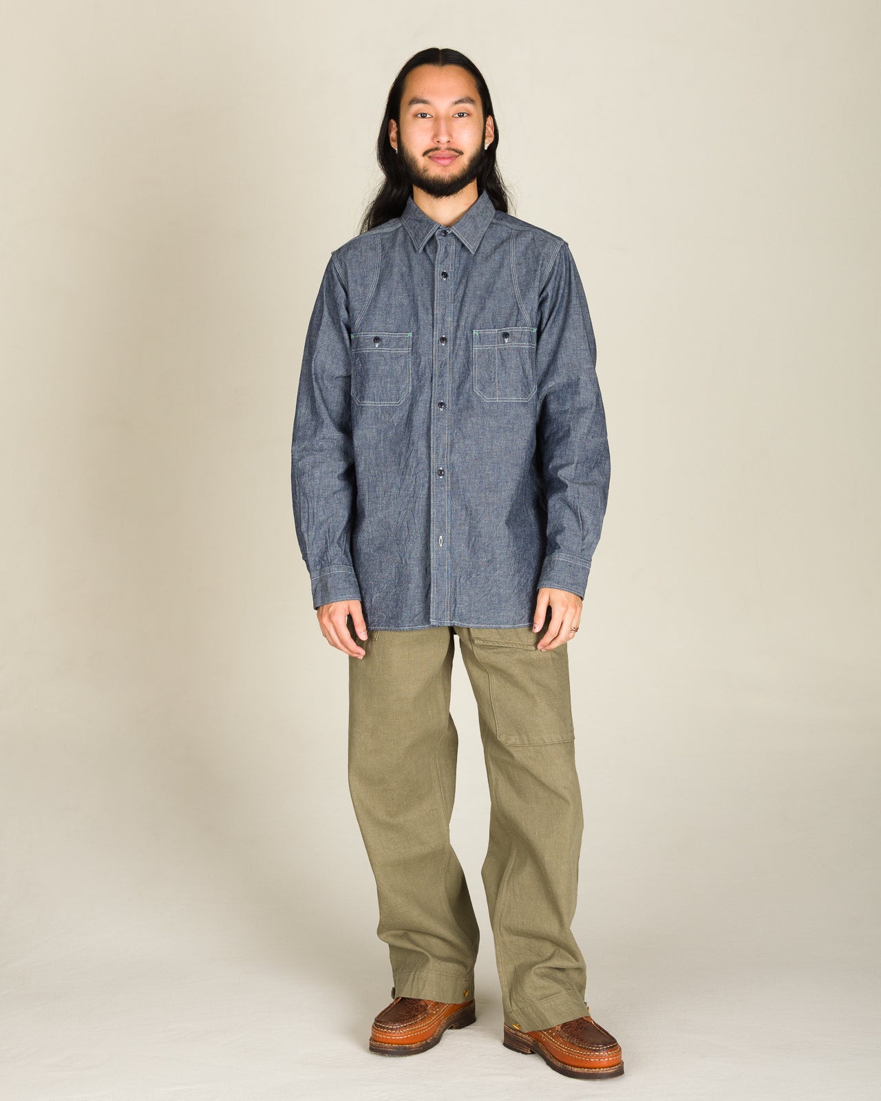 New Medical Shirt - Indigo – Standard & Strange