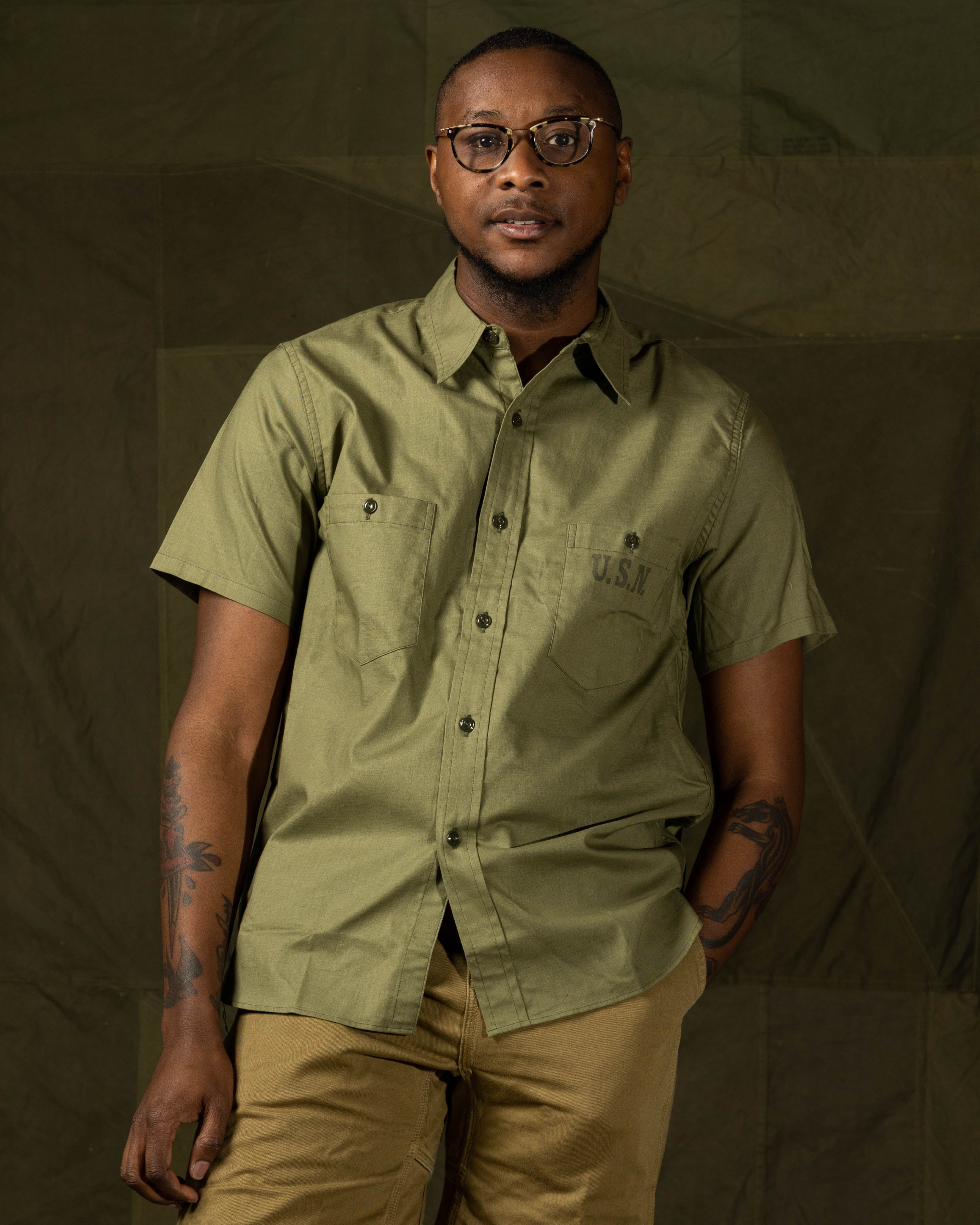 The Real McCoy's N-3 Utility Shirt S/S – Standard & Strange