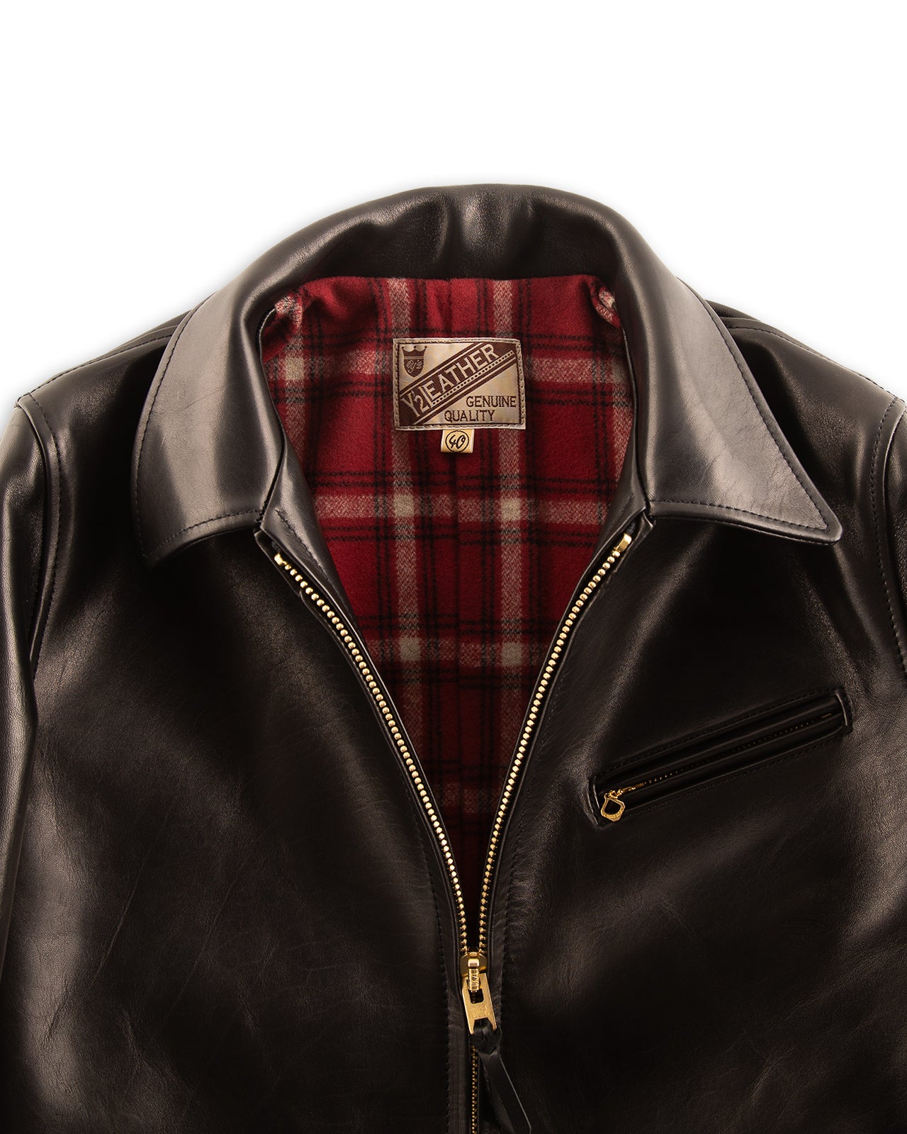 Y'2 Leather HV Horse Single Riders Jacket - Black – Standard & Strange