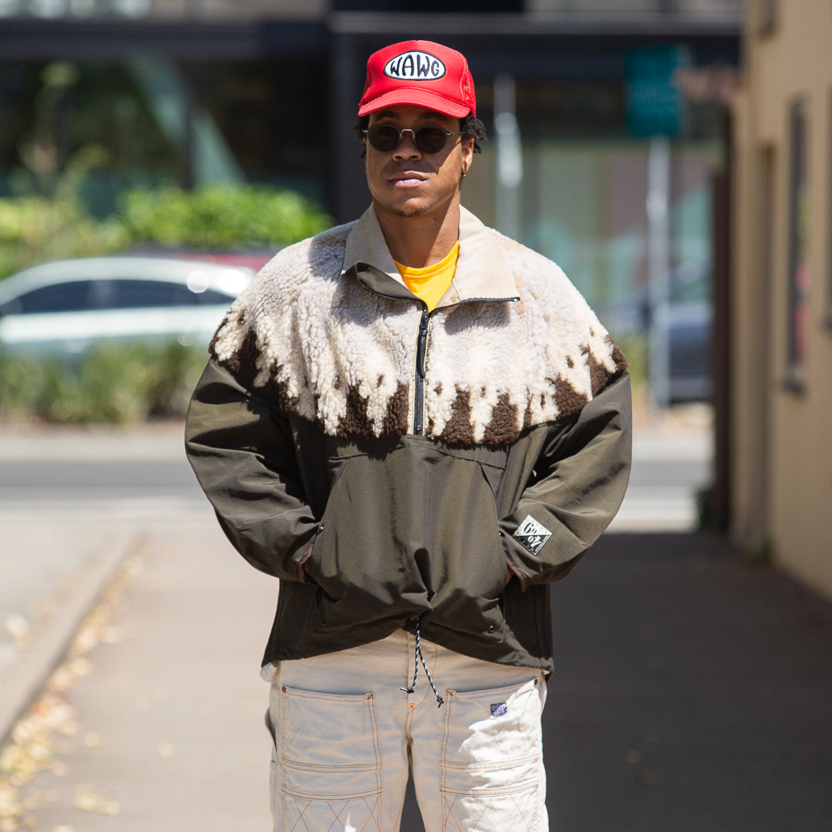 Kapital 60/40 Cloth x BOA Fleece NORDIC Anorak - Brown – Standard