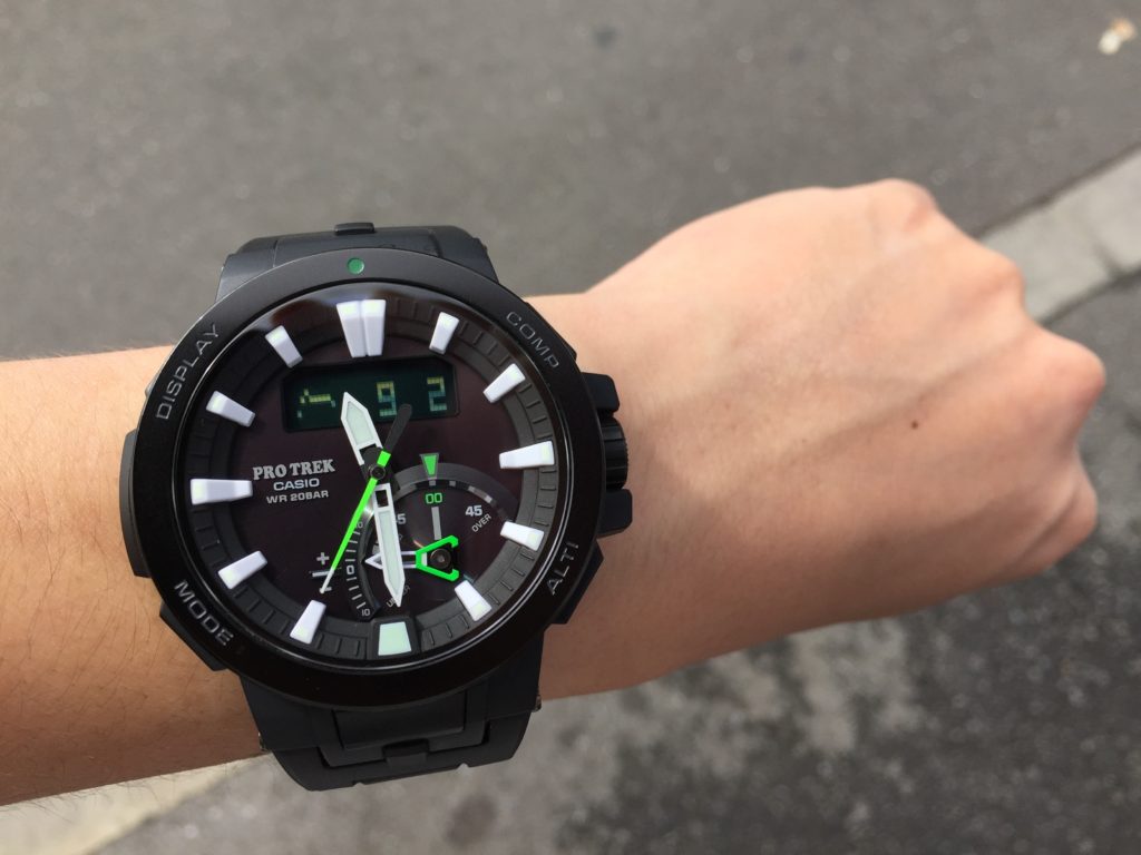 アウトドア最強時計：PROTREK PRW-7000のレビュー。 | STARGAZER