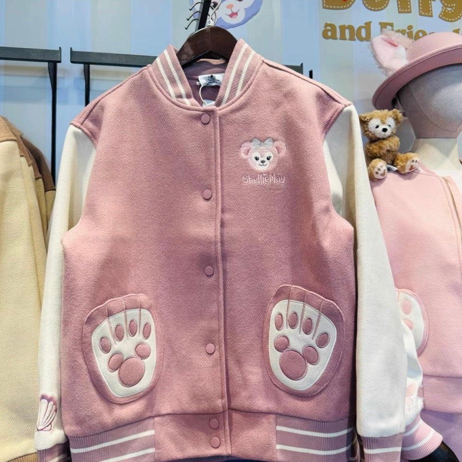 ダッフィーフレンズ 制服 スタジャン ブルゾン❘上海ディズニー