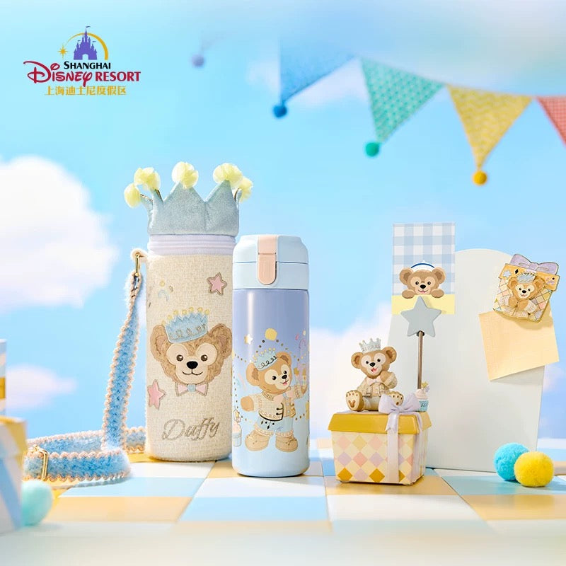お誕生日 ダッフィー 水筒＆カバーセット❘上海ディズニー – リーナちゃん