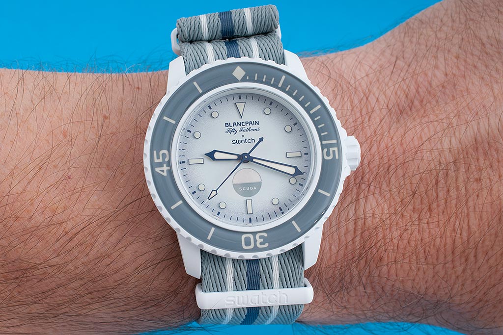 Blancpain Swatch 50 Fathoms Antarctic Ocean Watch Review
