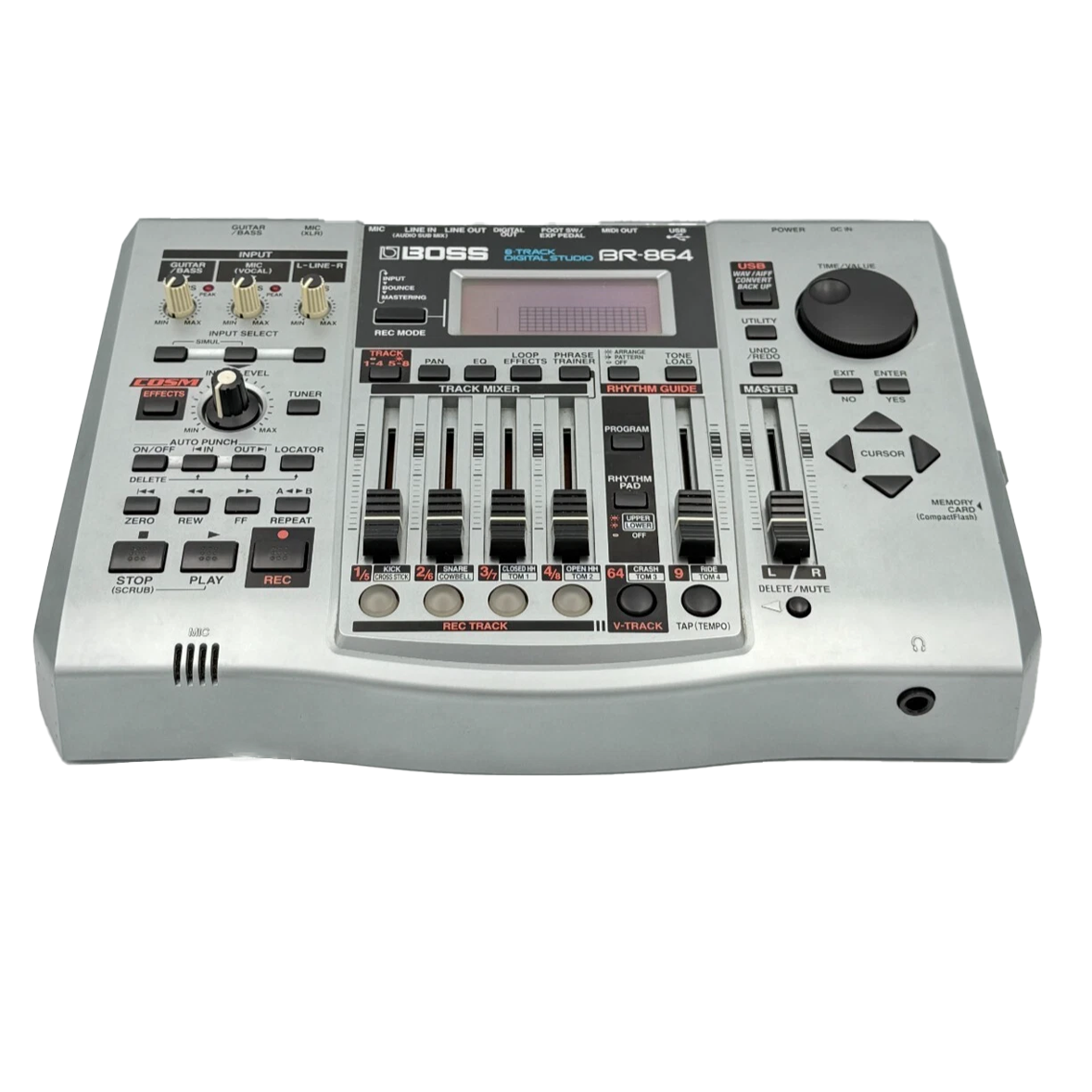 BOSS BR-864 Roland 8-Track Digital Multitrack Recorder – Not