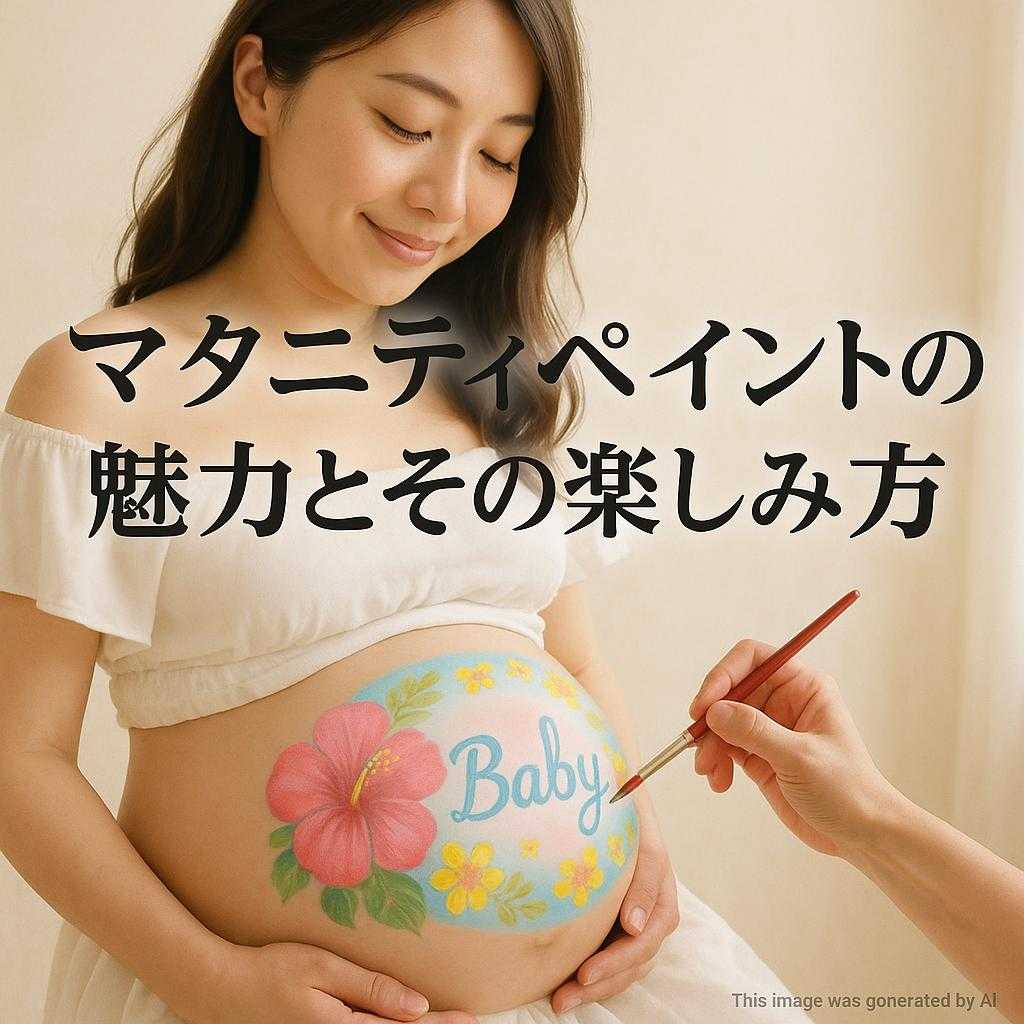 マタニティペイントの魅力とその楽しみ方 – スタジオCocoa コラム