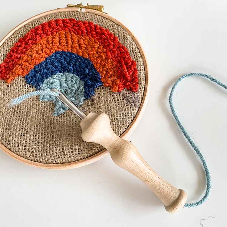 Luxery Wooden Punch Needle Ergonomic model | Studio Koekoek
