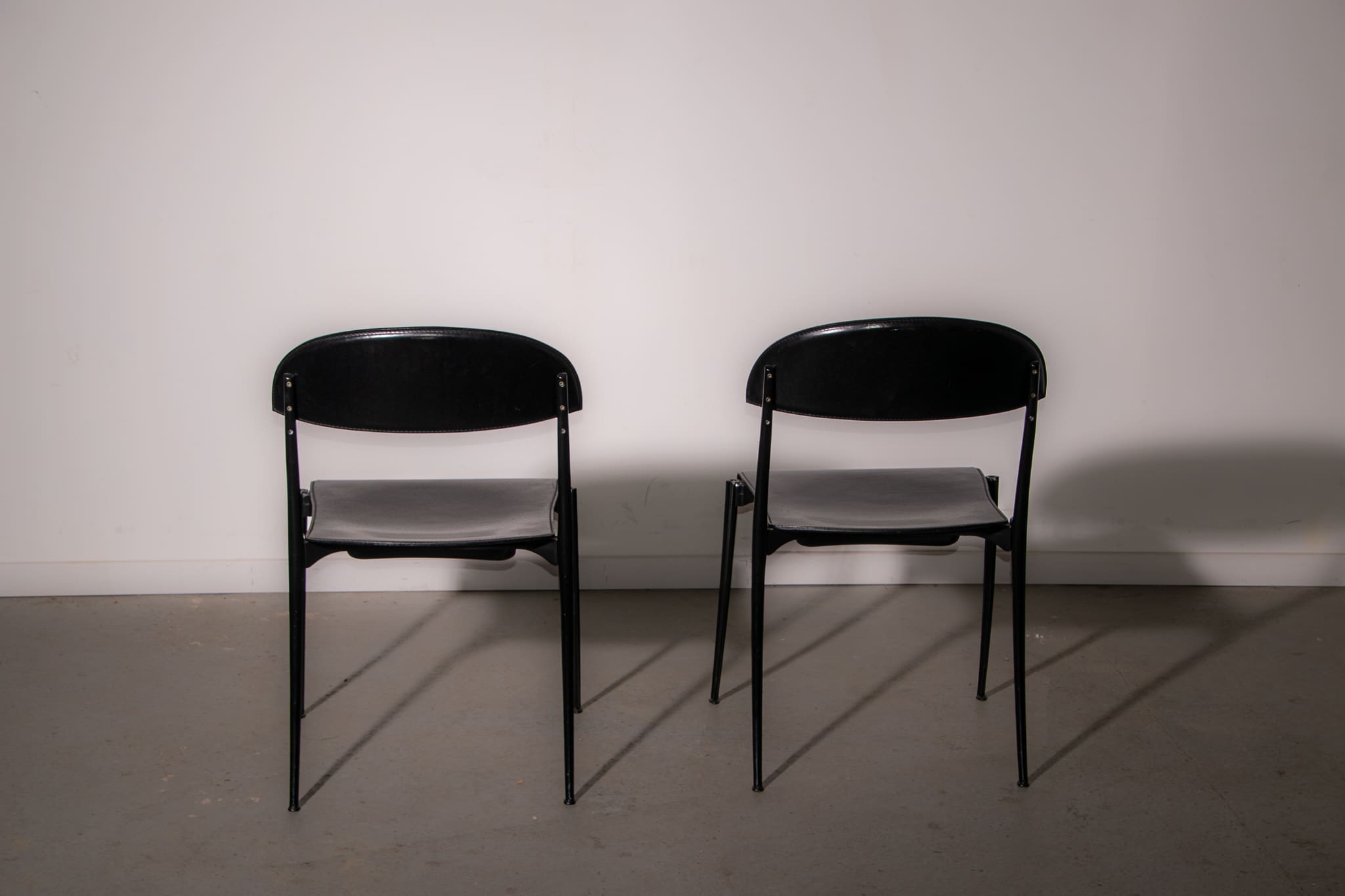 Coro Dining Chairs by Luigi Origlia, 1980 by Origlia Italy