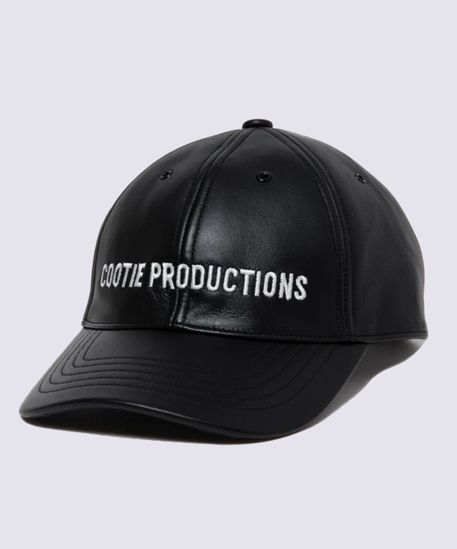 Leather 6 Panel Cap｜Cootie Productions
