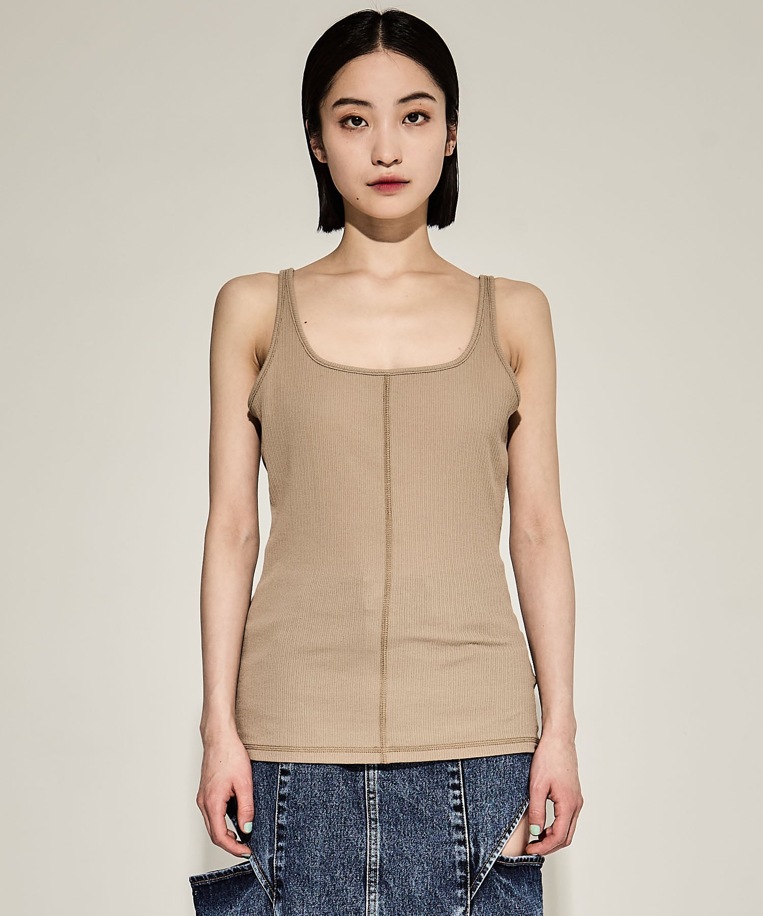 3 Layered Jersey Top(FREE OFF WHITE): STUDIOUS: WOMENS｜ STUDIOUS