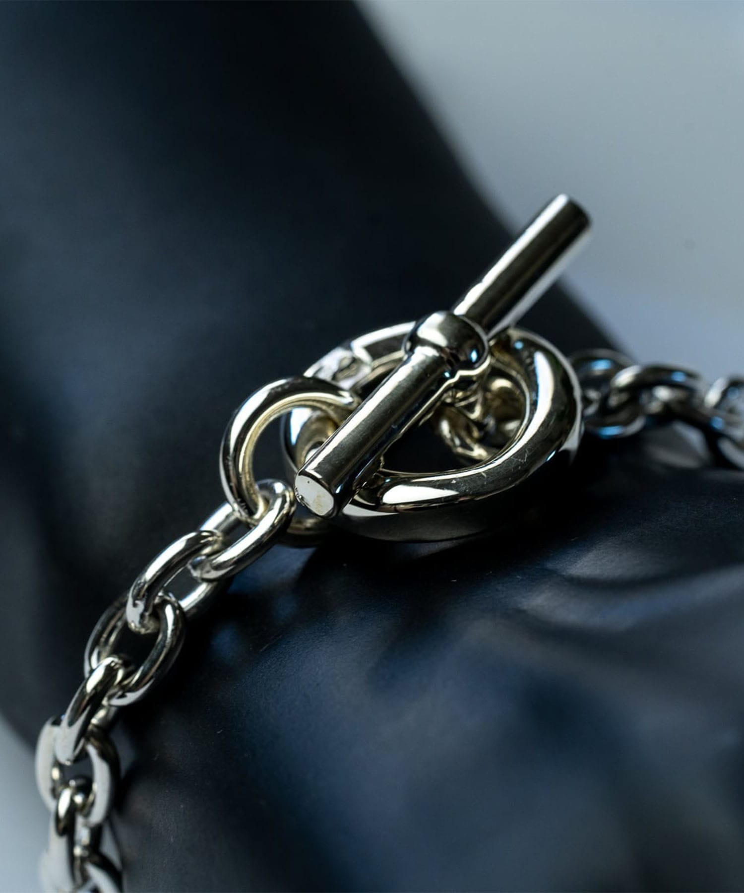 WAKAN SILVER SMITH | BN-033 Hook connect bracelet (Small)