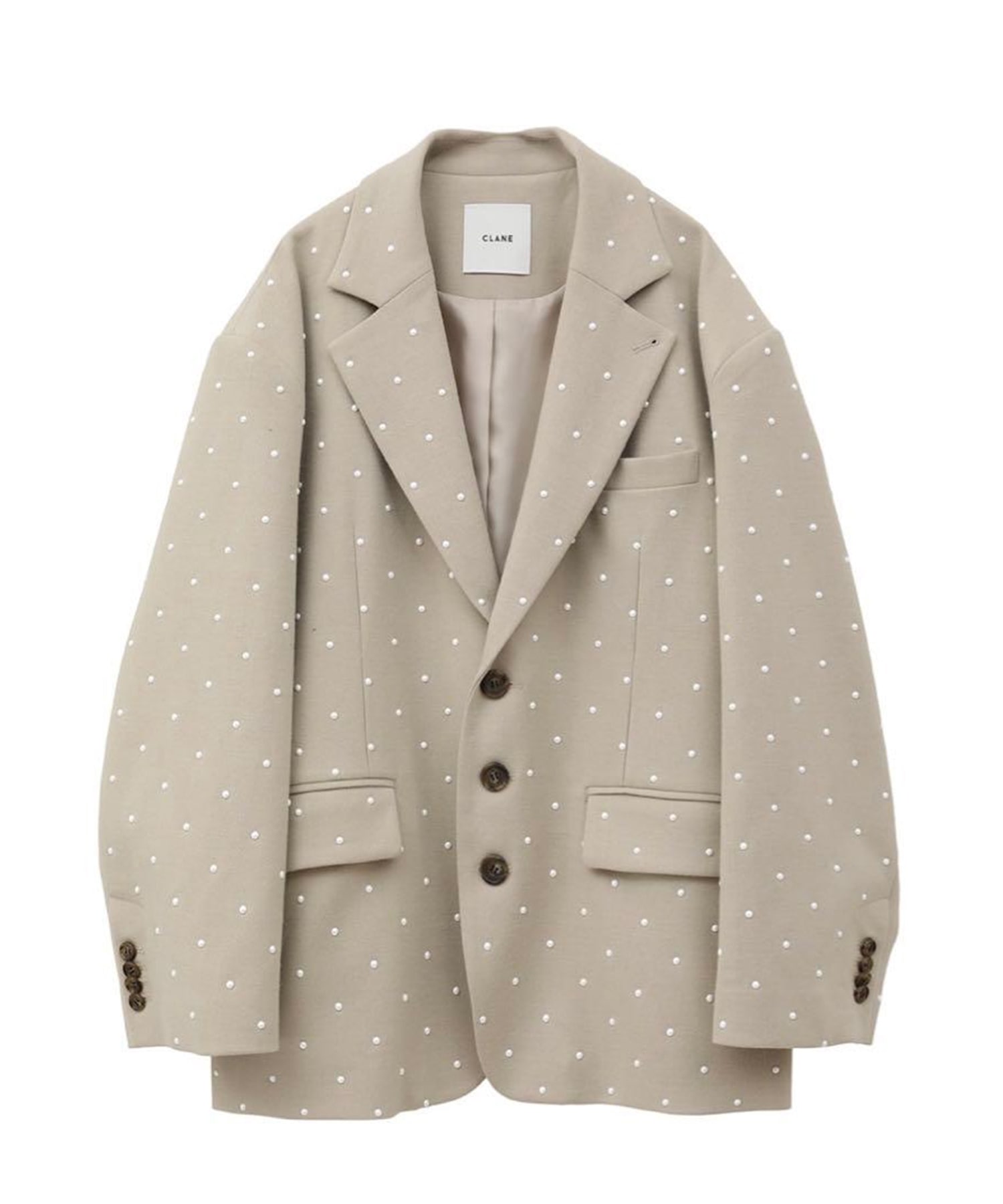 PEARL DOT JACKET(1 IVORY): CLANE: WOMENS｜ STUDIOUS ONLINE公式通販